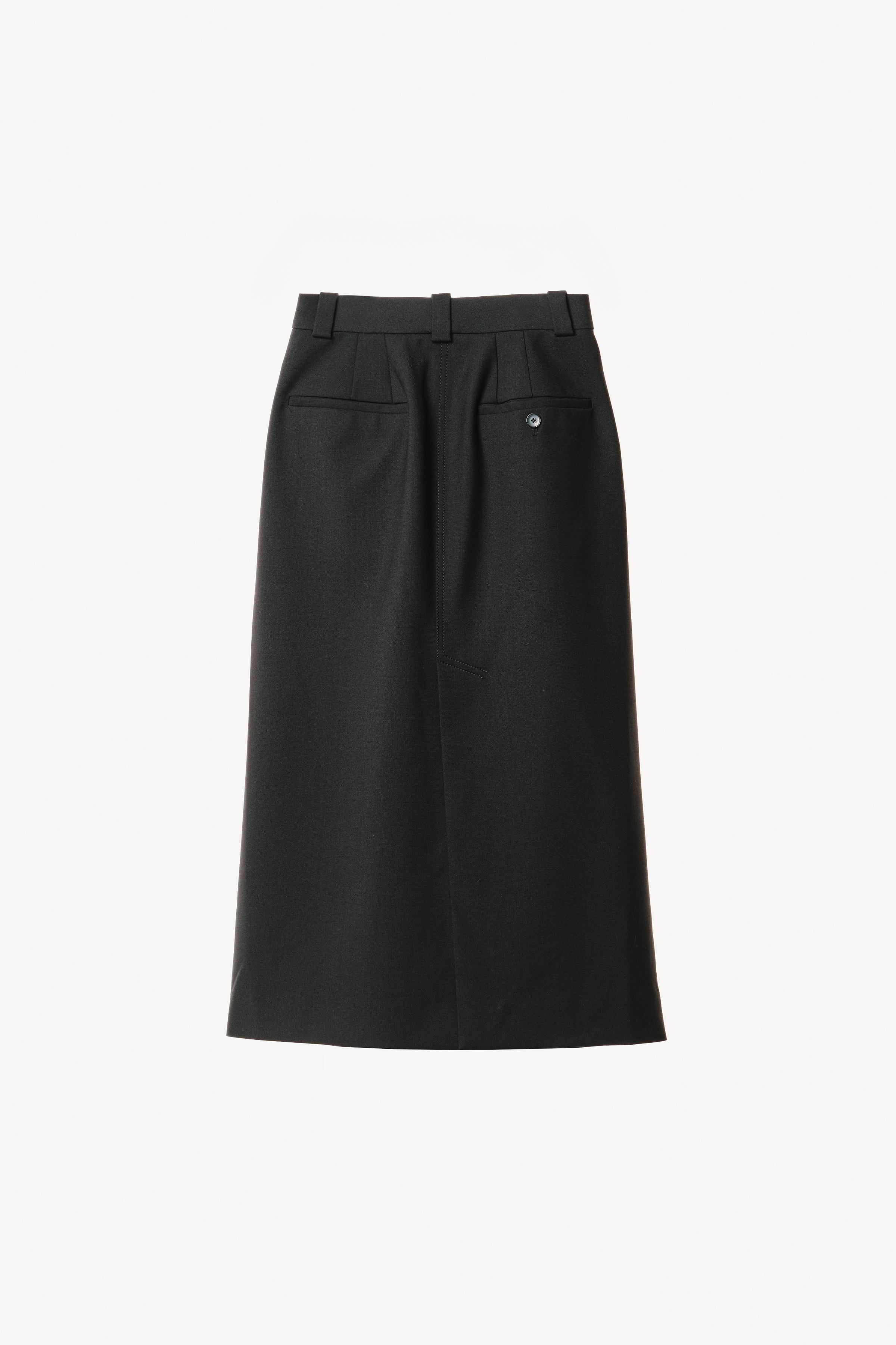WILLY CHAVARRIA X ZARA WOOL BLEND PENCIL MIDI SKIRT